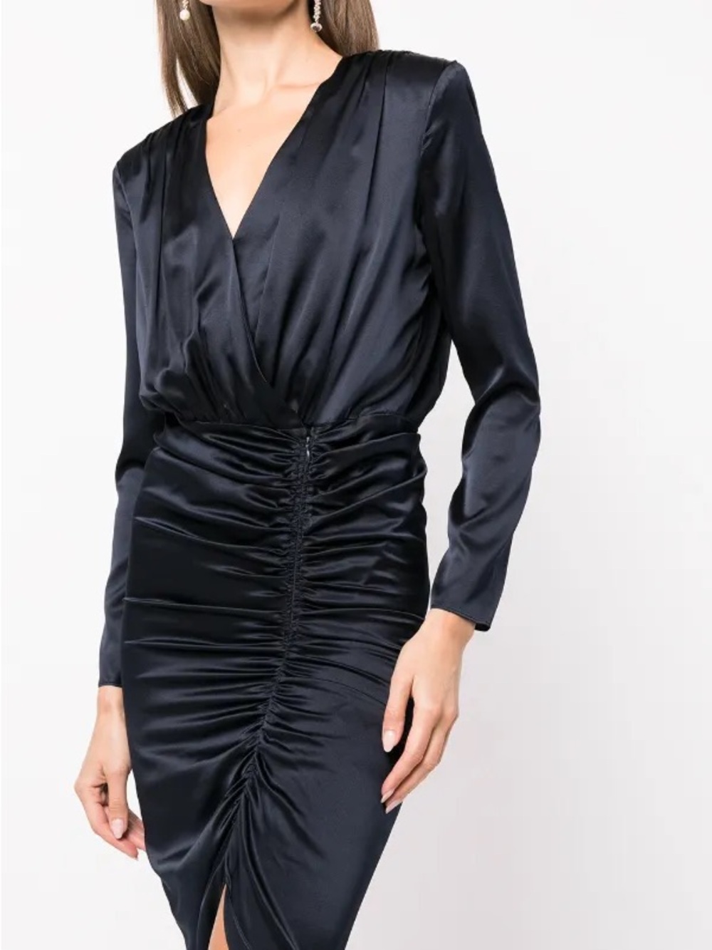 Veronica Beard
Cameri ruched  midi dress - Picture 6 of 7